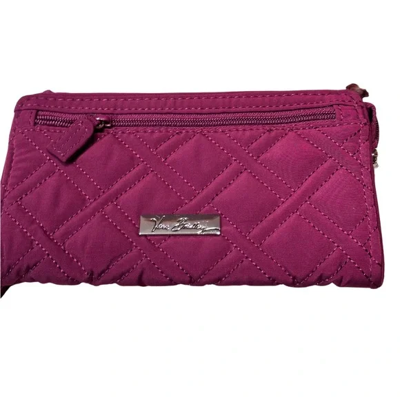 Vera Bradley Wristlet purple. Gently Used - Picture 2 of 4